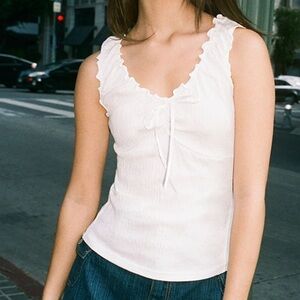 Brandy Melville / PacSun / John Galt White Malena Top